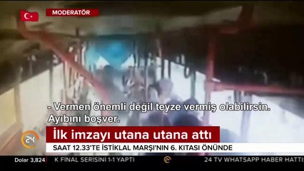 Şehit annesine hakaret etti
