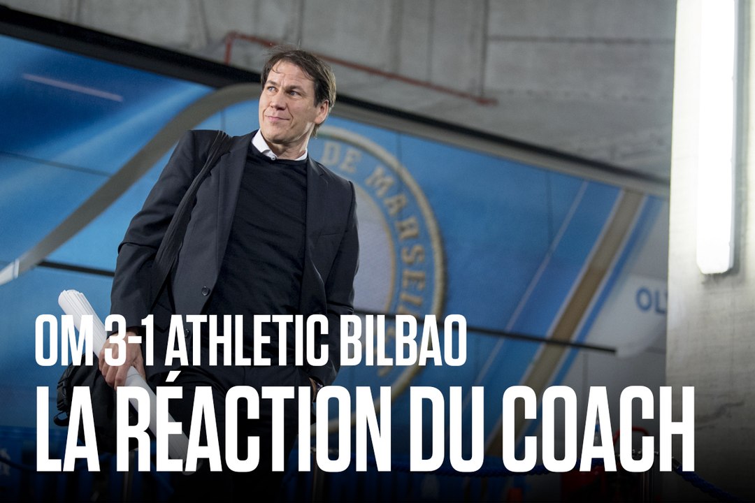 OM - Athletic Bilbao (3-1) | La réaction de Rudi Garcia