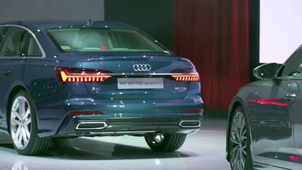 Audi presented the new A6 at the 2018 Geneva International Motor Show