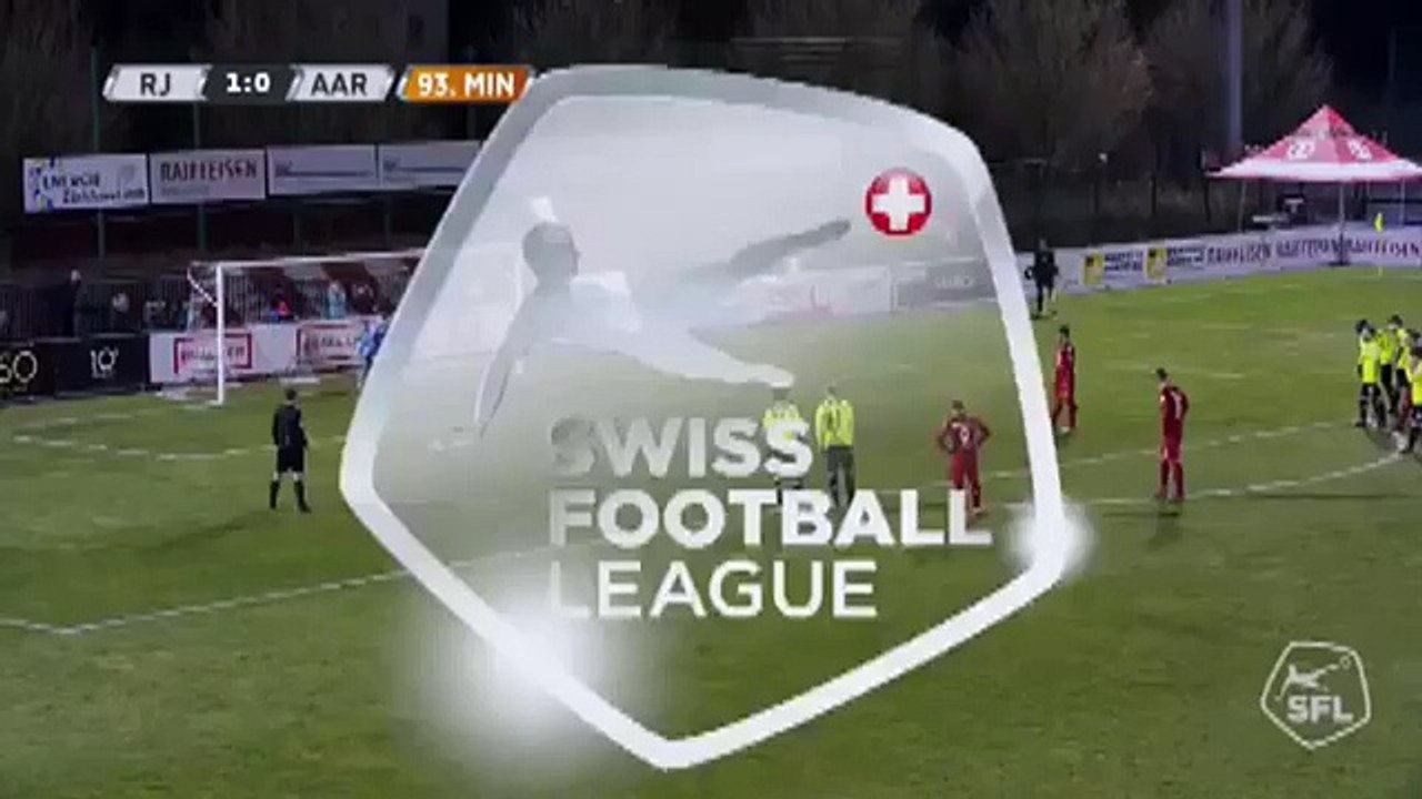 Rapperswil-Jona 2:0 Aarau (Switzerland. Challenge League. 8 March 2018)