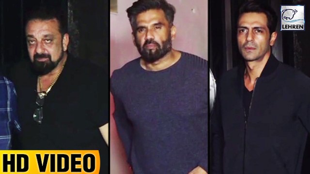 Bollywood Celebs At Bunny Sanghavi's Lounge-B Launch | Sanjay Dutt ,Sunil Shetty