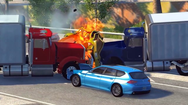 Разбиваем машинки в хлам! Игры про аварии Тачки разбиваются и ломаются 3D мультики для мальчиков