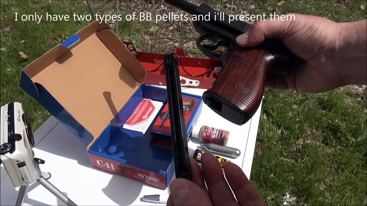 "Crosman C 41 BB CO2 Pellet Airgun