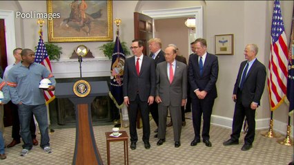 Trump says 'aggressive' foreign trade an 'assault on our country