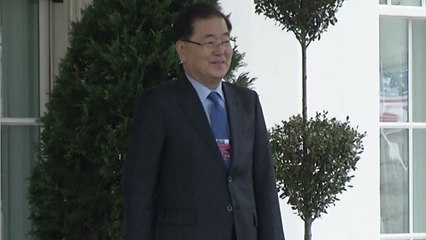 정의용·서훈, 트럼프 대통령에 김정은 친서 전달 / YTN