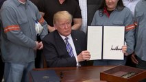 트럼프, 반대 불구 '관세 폭탄' 서명 / YTN