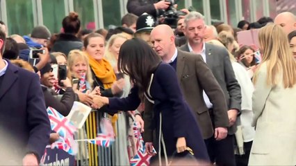 Le prince Harry et Meghan en visite à Birmingham