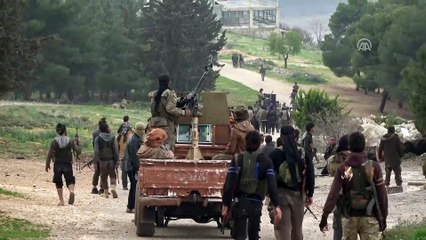 TSK ve ÖSO, Büyük Halobu köyünü teröristlerden arındırarak, Afrin ile Azez'e su sağlayan barajı kontrolüne aldı (2) - AFRİN
