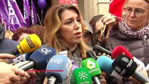 Marchas y concentraciones feministas toman las ciudades españolas