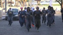 Saudi women exercise their new right to jog