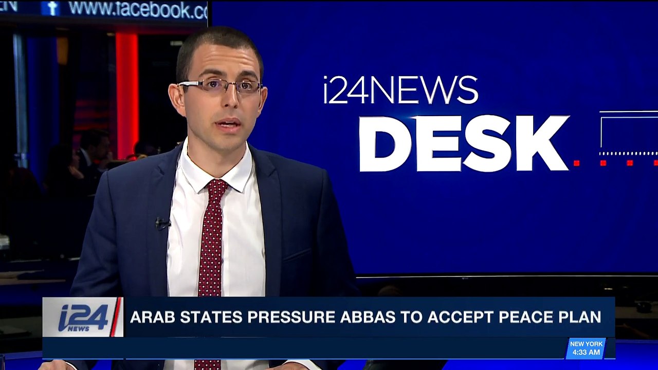 i24NEWS DESK | Arab States pressure Abbas to accept peace plan | Friday, March 9th 2018