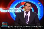 Honduras: University students demand a vote-by-vote recount