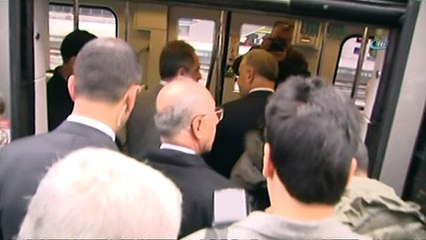 Ulaştırma Bakanı Arslan, Başkentray'da test sürüşünü gerçekleştirdi