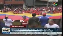 Big celebration in Caracas to celebrate Chavez's triumph one year ago