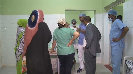 منظمة أهلية تنظم قافلة طبية بآطار شمال موريتانيا