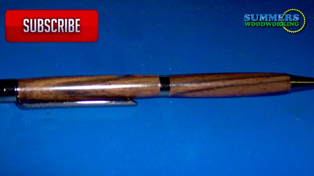 How To Make A Pau Ferro Slimline Stylus Pen