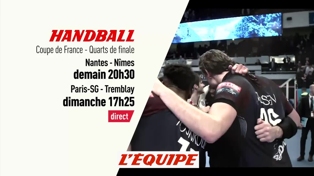 Quarts de finale, bande annonce - HANDBALL - COUPE DE FRANCE