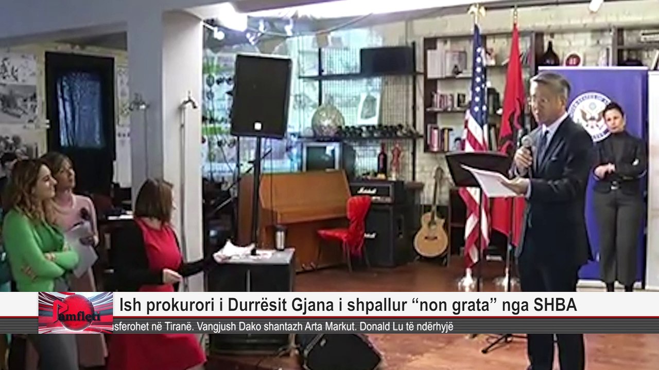 Ish prokurori i Durrësit Gjana i shpallur “non grata” nga SHBA transferohet ne Tirane.