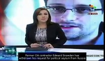 Snowden withdraws Russian asylum request