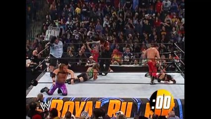 WWE 2003 Royal rumble match Entrances