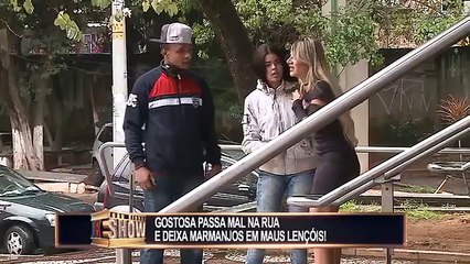 Blonde has a heart attack and leaves lots of bad guys