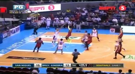BRGY GINEBRA VS SAN MIGUEL  MARCH 9 2018 1Q
