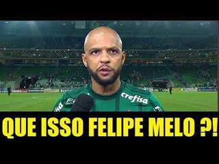 IMPRESSIONANTE O QUE FELIPE MELO FALOU APÓS PALMEIRAS 2 x 0 SÃO PAULO