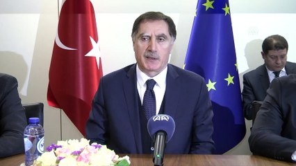 Malkoç, Türk sivil toplum örgütleri ve Avrupalı ombudsmanlarla görüştü - BRÜKSEL