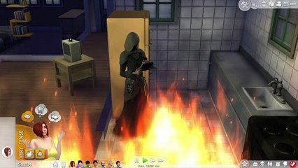 How to kill a reaper in sims 4 (Breaking experiment!)