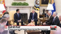 Play-by-play: S. Korean envoys got Trump's nod for Kim Jong-un summit
