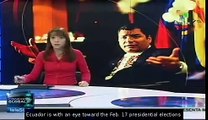 Rafael Correa takes leave for Ecuador re-election bid