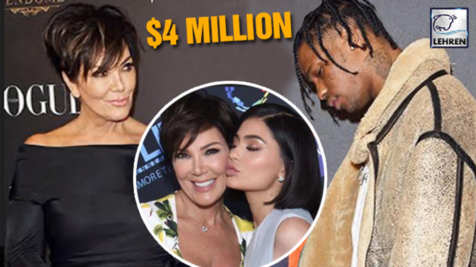 Kris Jenner Paid Travis Scott $4 Million Just To Step Up For Kylie Jenner?