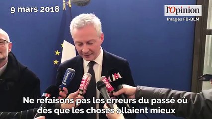 Réduction de la dette publique: Bruno Le Maire prend un engagement fort