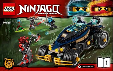 2017 Lego Ninjago Samurai VXL instructions 70625