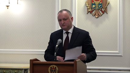 Briefing-ul lui Igor Dodon din 7 martie 2018