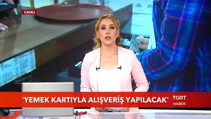 Yemek Kartıyla Alışveriş Yapılacak