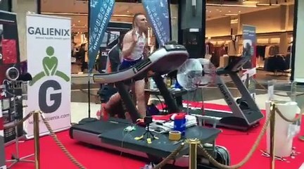 Mons: Johan Bongrain tente de courir 12 heures d'affilée sur un tapis roulant