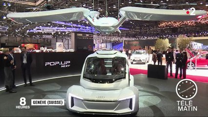 Salon de l'Automobile 2018 : la voiture volante en vogue