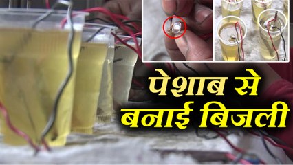 मोदी के मिशन से मेरठ के छात्र ने ली प्रेरणा, पेशाब से बना दी बिजली