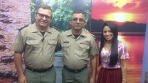 Programa Em Continência ao Senhor Jesus com a cantora Solange Freitas e o Sgt Marivaldo
