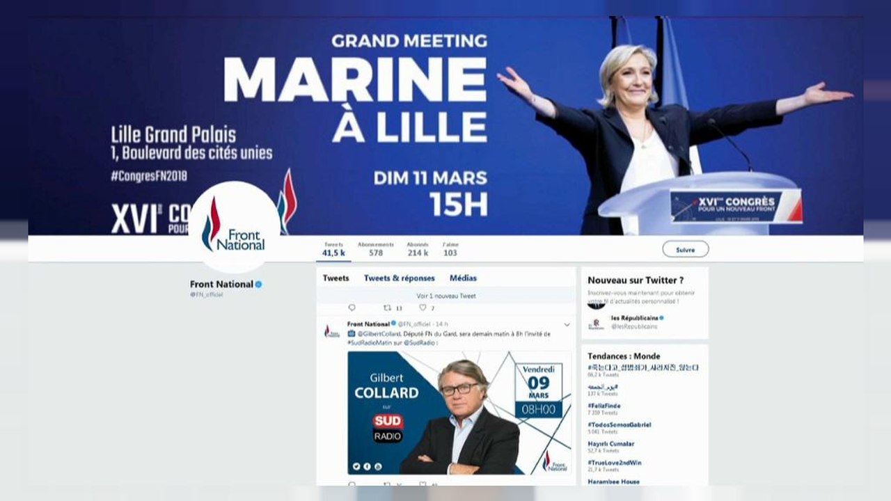 Congrès du FN de Lille : la fin du Front national, le début de ?