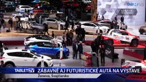 ZÁBAVNÉ AJ FUTURISTICKÉ AUTÁ NA VÝSTAVE