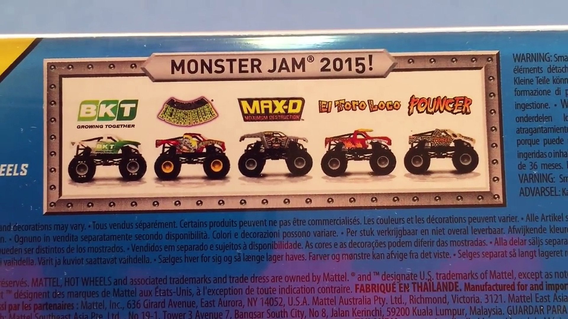 El Toro Loco 1 24 Scale Monster Jam Truck Video Dailymotion