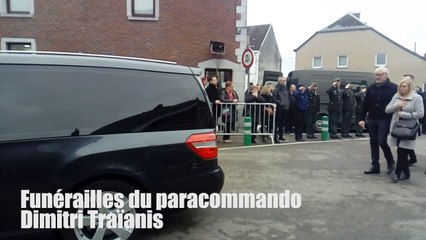 Funérailles du paracommando Dimitri Traïanis