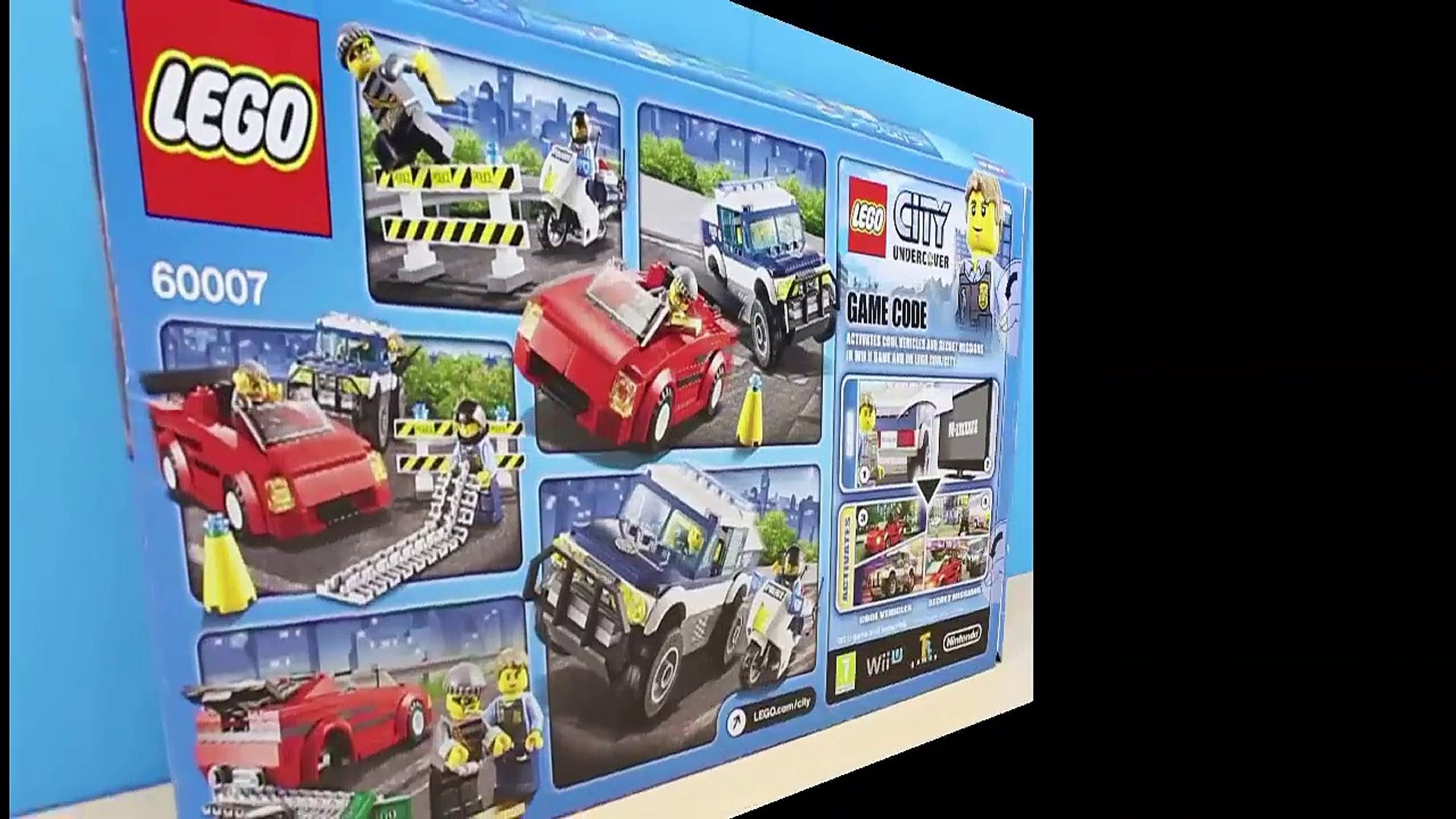 Juguetes de LEGO CITY en español | LEGO CITY Policía - Persecución policial  en moto y en coche - video Dailymotion