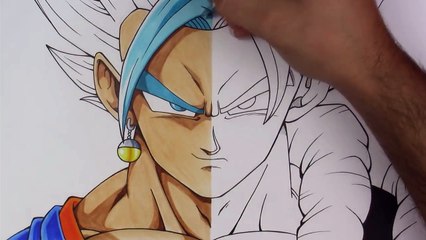 Drawing VEGITO | GOGETA | Dragonball Super / Z | TolgArt