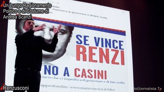 Dicesi Renzusconi, un mitico essere bifronte ideato da Scanzi? A Teatro...