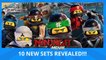 LEGO Ninjago Movie 10 NEW Sets Revealed! Green Dragon! Destinys Bounty! Fire Mech!