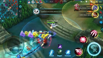 Mobile Legends NATALIA + 1000 AD AFK FARMING (Fast Gameplay)