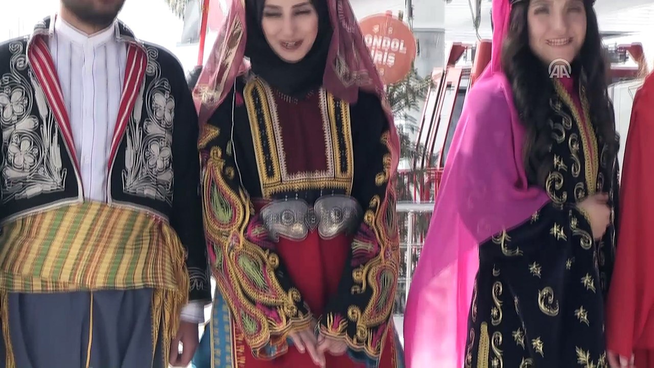 Erciyes Dağı'nda kayaklı defile - KAYSERİ